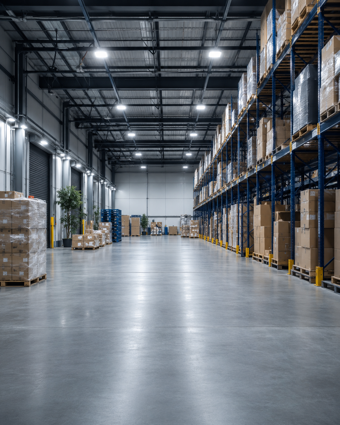 Modern warehouse environment